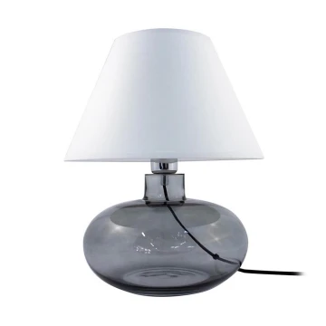 Zuma Line - Stolná lampa 1xE27/40W/230V biela/čierna