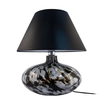 Zuma Line - Stolná lampa 1xE27/60W/230V čierna